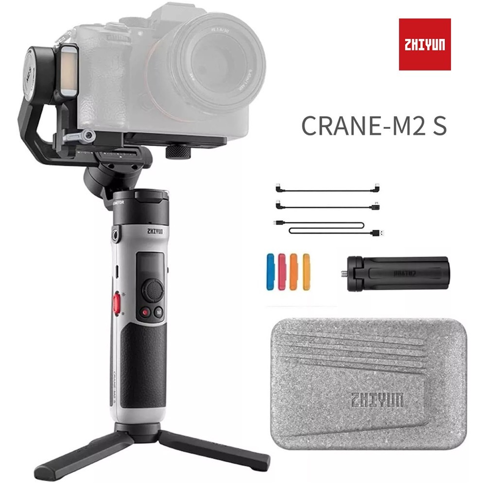 Zhiyun Crane M2S M2 S 3-Axis Camera Gimbal Stabilizer for DSLR Mirrorless Camera