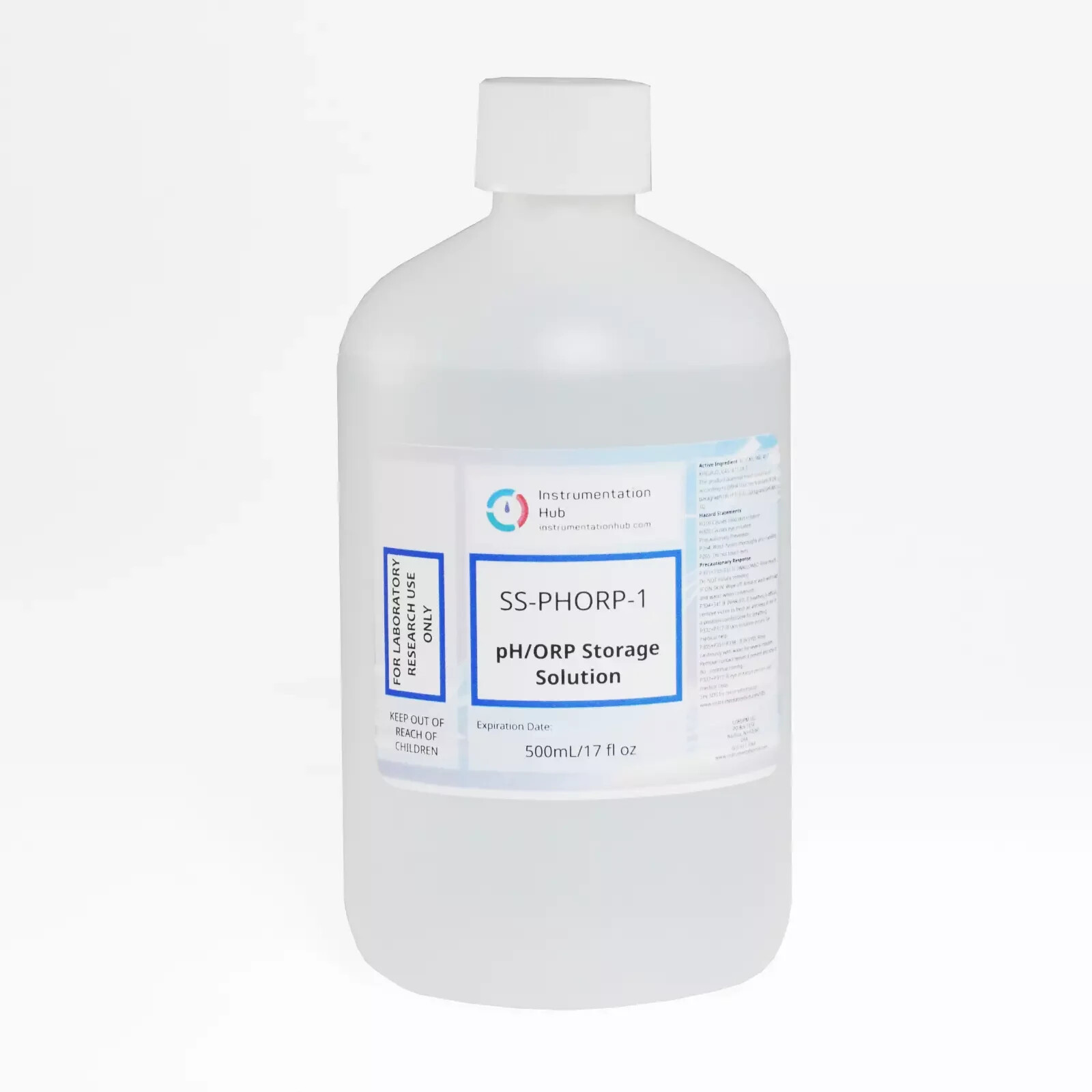 INSTRUMENTATIONHUB pH/ORP Electrode Storage Solution 17 floz (500mL)
