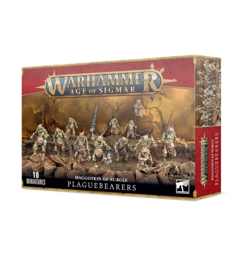 Plaguebearers - Maggotkin of Nurgle - Age of Sigmar - NO BOX