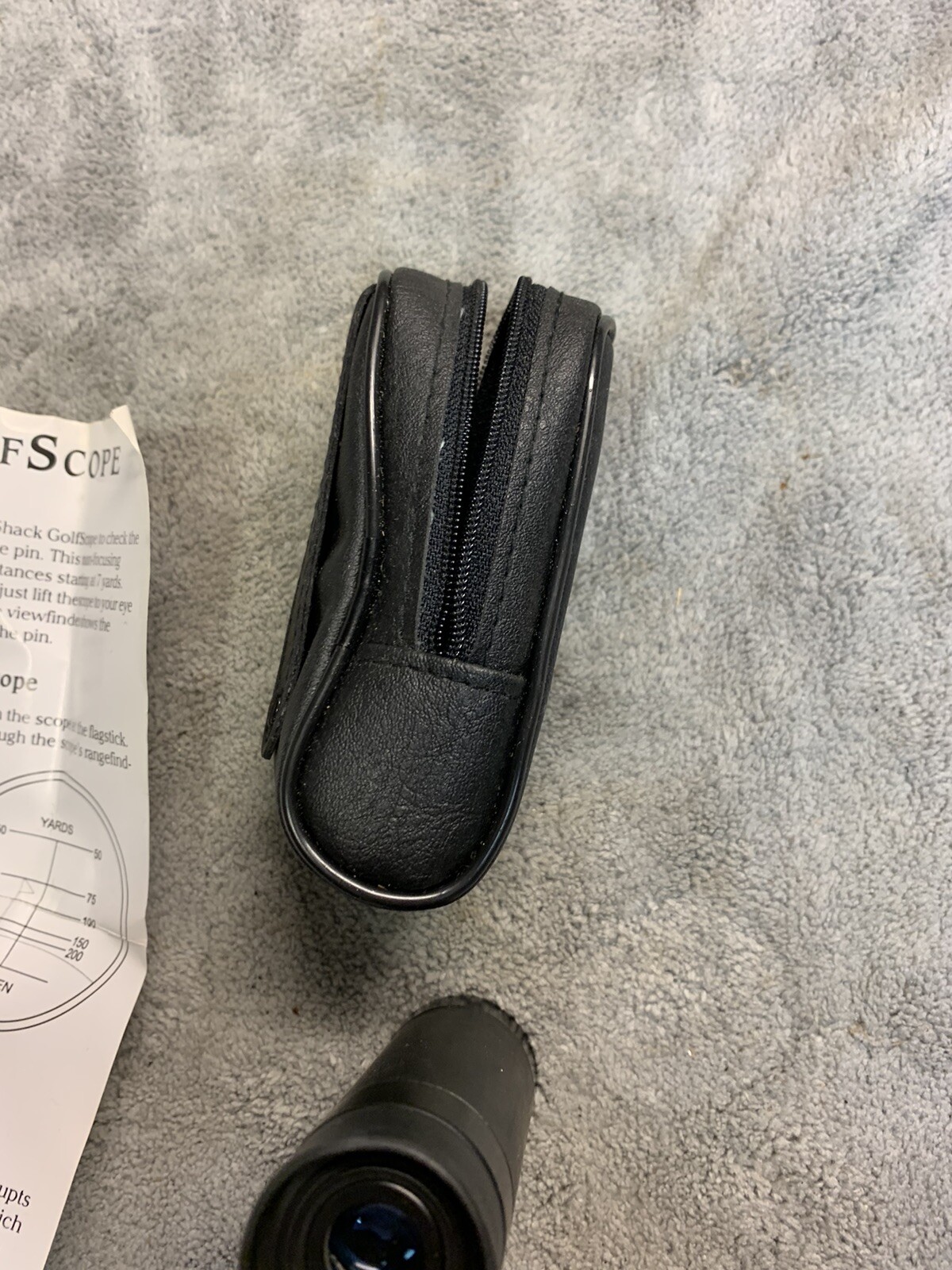 Radio Shack Golf Scope 5x20 Optical Golf Range Finder