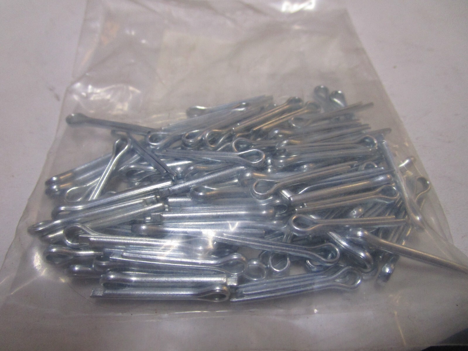 3/32" x 3/4" Zinc Finish Extended Prong Cotter Pin QTY 100