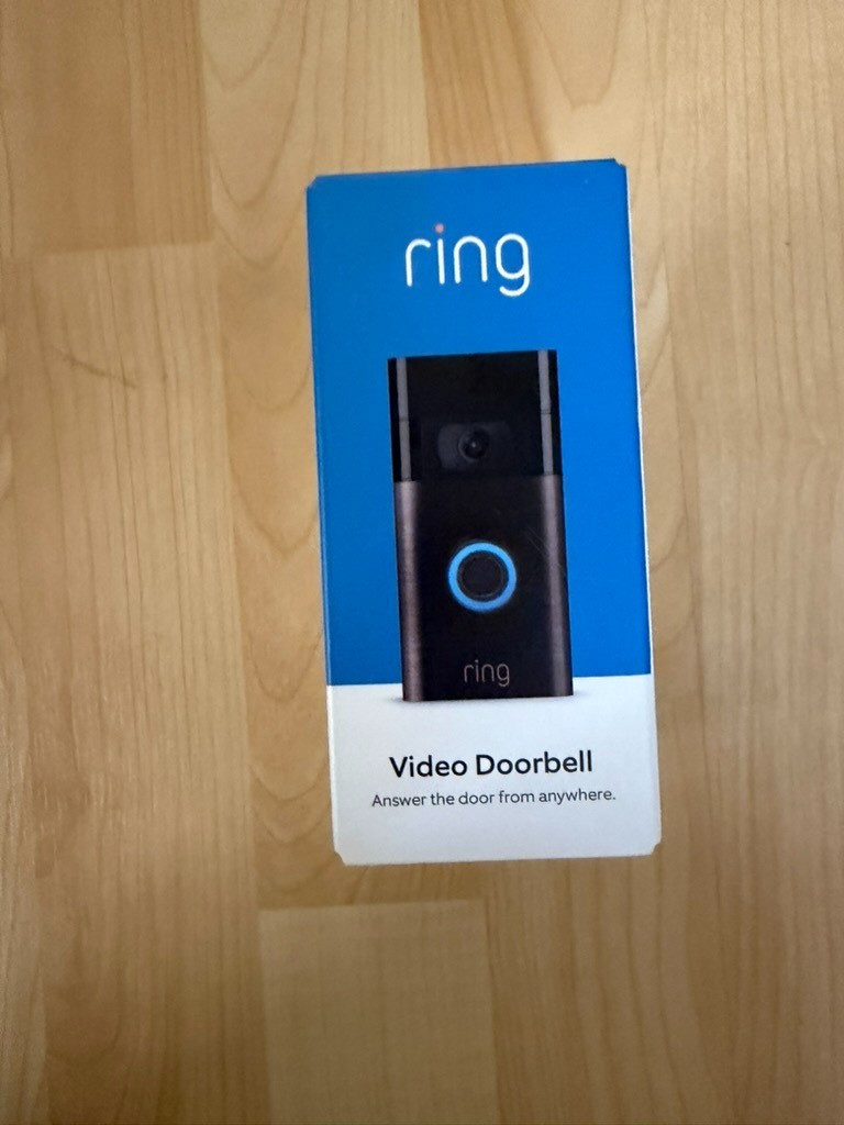 New RING Video Doorbell 2nd Gen Wireless Night Vision Venetian Bronze