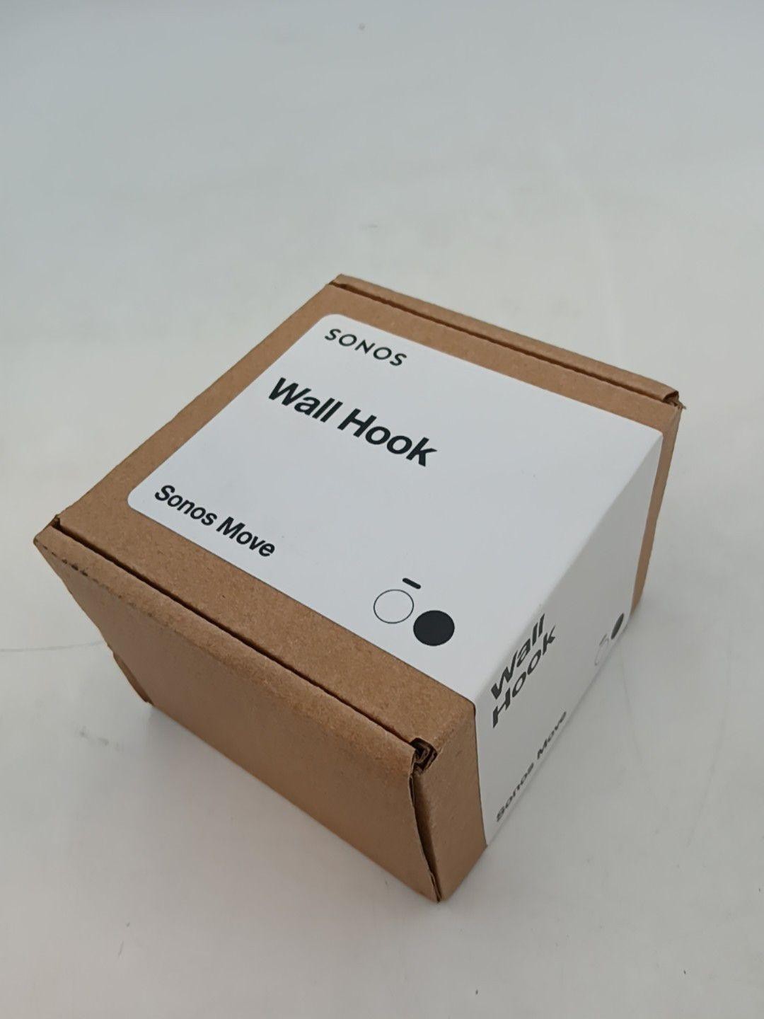 Sonos Move Wall Hook Mount White Fixed Speaker Mount Hardware MVWHKWW1