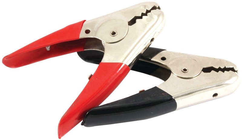 NEW Forney 54722 Battery Charger Clamps, 500-Amp, Commercial Grade 8909962