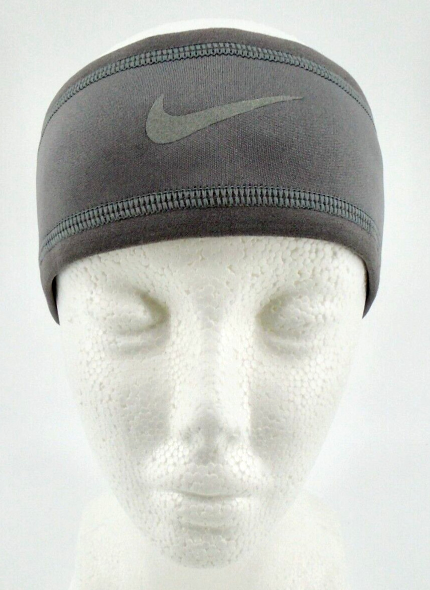 Nike Headband Women's Thermal Running Reversible Grey/Pink/Silver