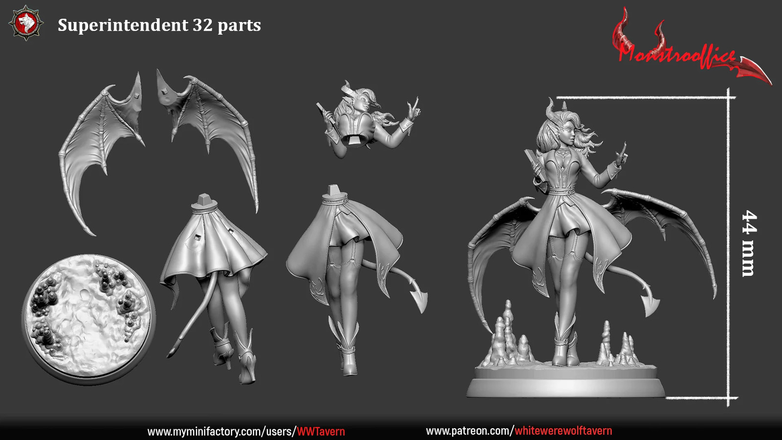Superintendent - Resin Tabletop Miniature