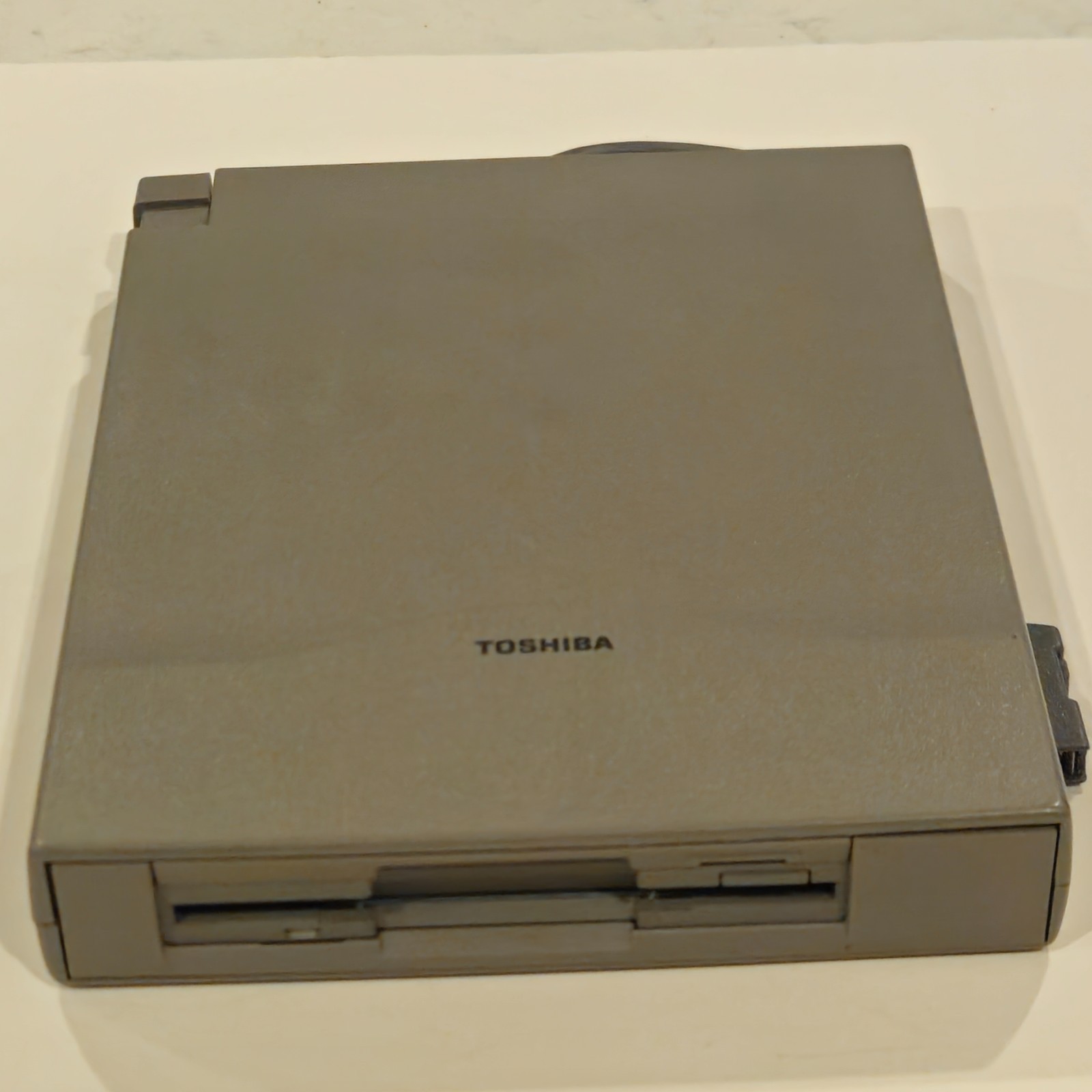 Vintage Toshiba FDD Attachment Case 400ADXA External Floppy Drive Enclosure