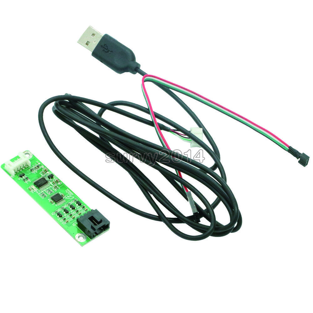 4 Wire Resistive USB Touchscreen Controller LCD Touch Screen Panel Driver Card