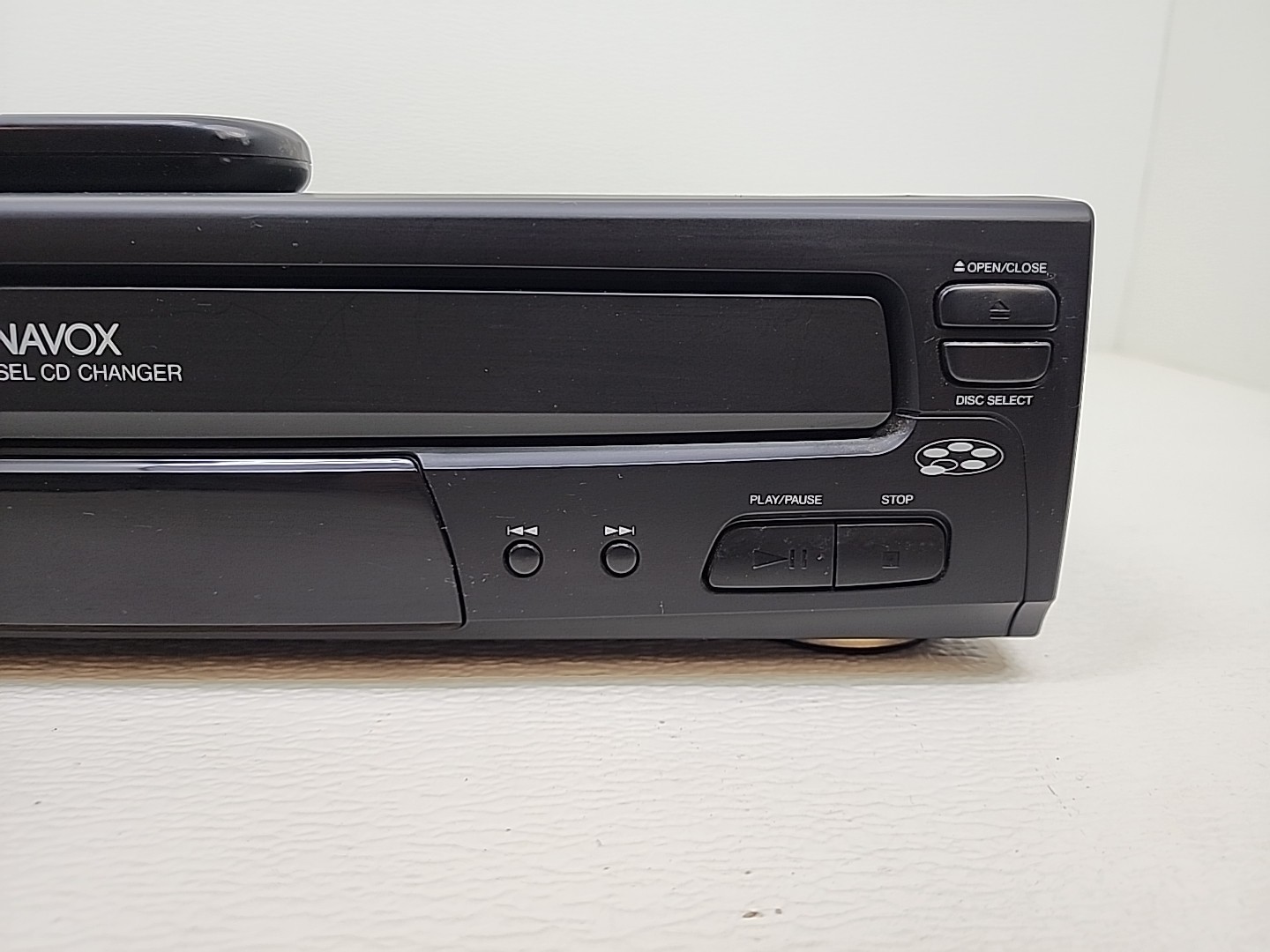 Magnavox CDC 725 1702 5-Disc Carousel CD Changer w/ Remote Tested/Working