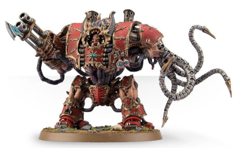 Helbrute-Chaos Space Marine-Legion-Dreadnought-Heavy Weapon-Deamon-Warhammer 40k