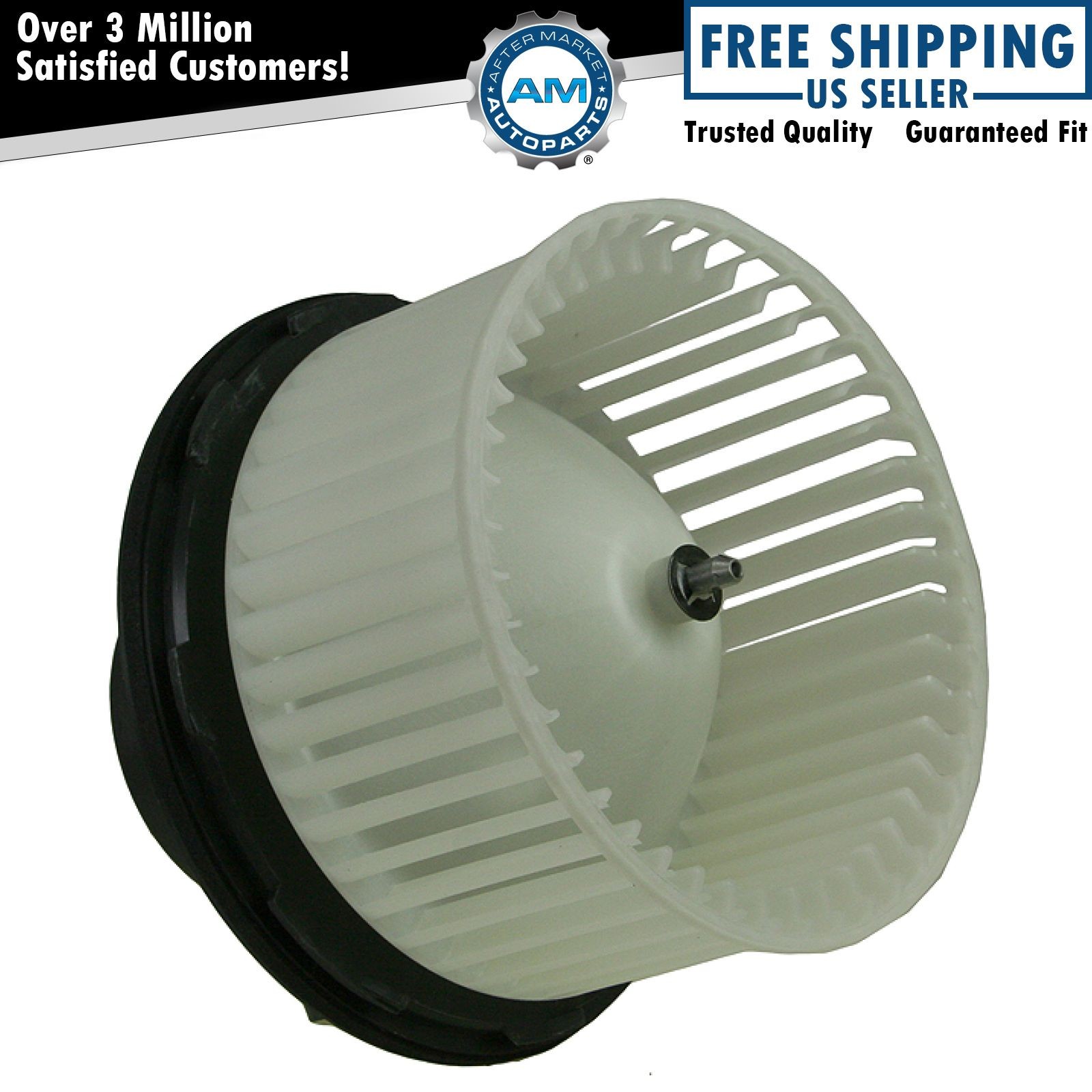 Heater AC Blower Motor w/Fan Cage for Silverado Sierra Avalanche Yukon Hummer H2