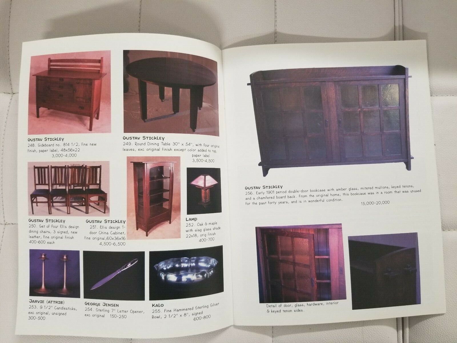 FIVE AUCTION CATALOGS!!! Craftsman Arts & Crafts Stickley Limbert Roycroft