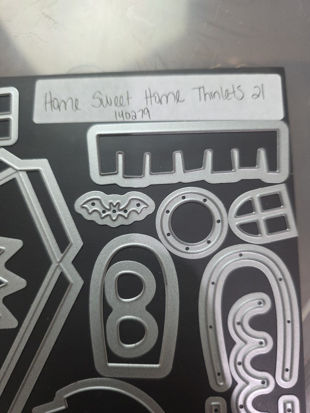 Stampin Up Home Sweet Home Thinlits 21 Dies 140279 Sizzix Retired Magnetic Card