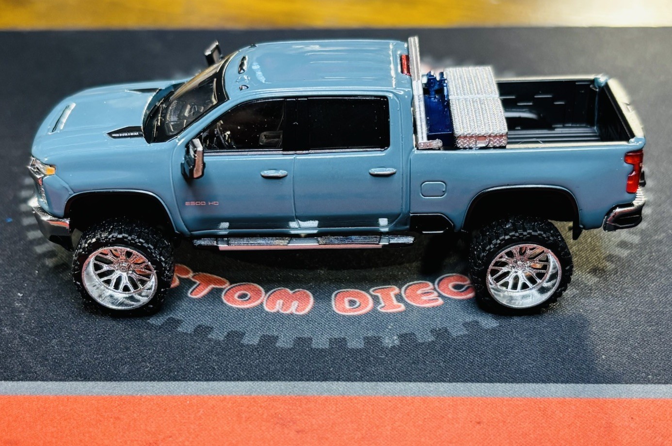 1/64 Greenlight/m2 3D Printed Offroad Wheels (Rim And Tires) No Truck
