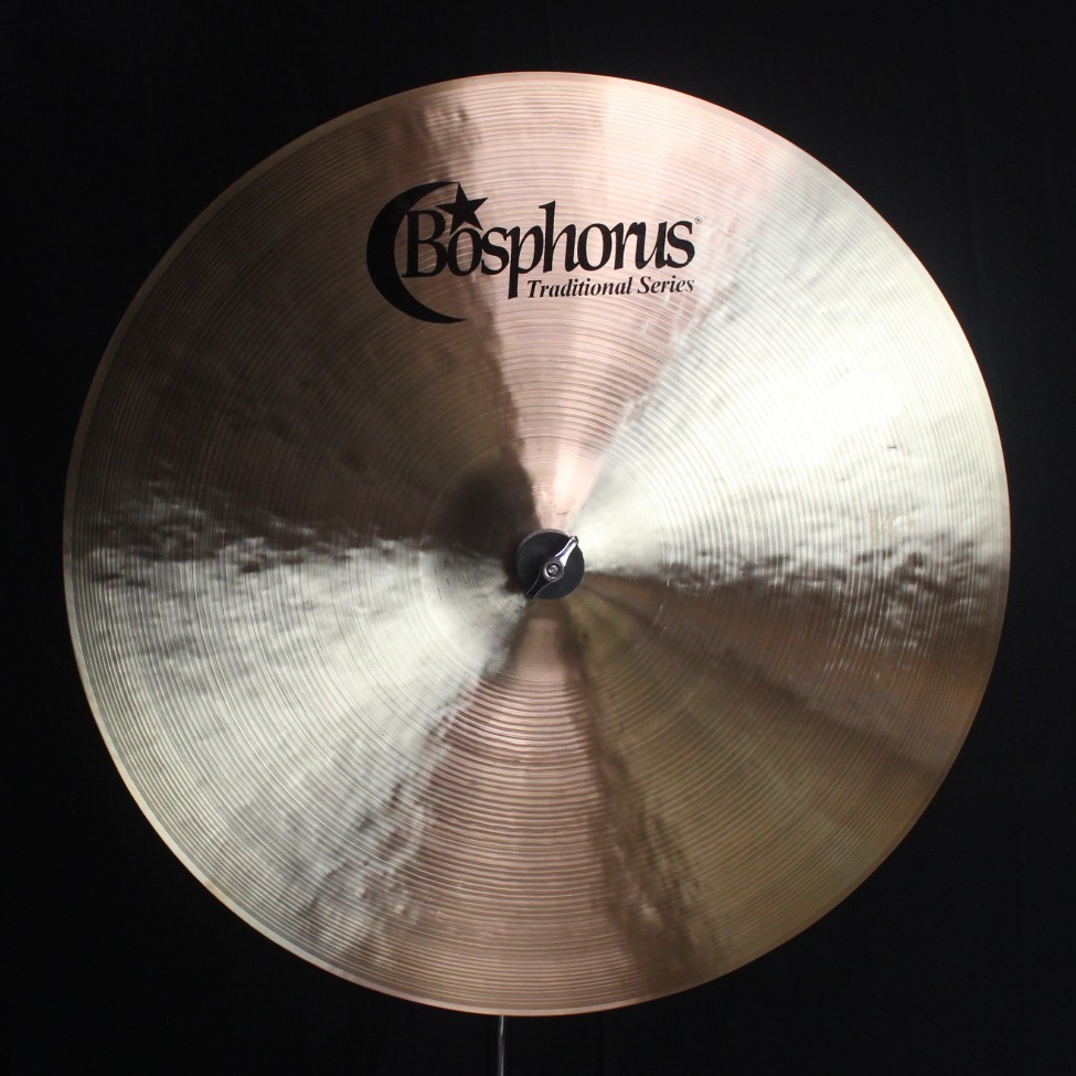 Bosphorus 22" Traditional Thin Ride - 2258g (video demo)
