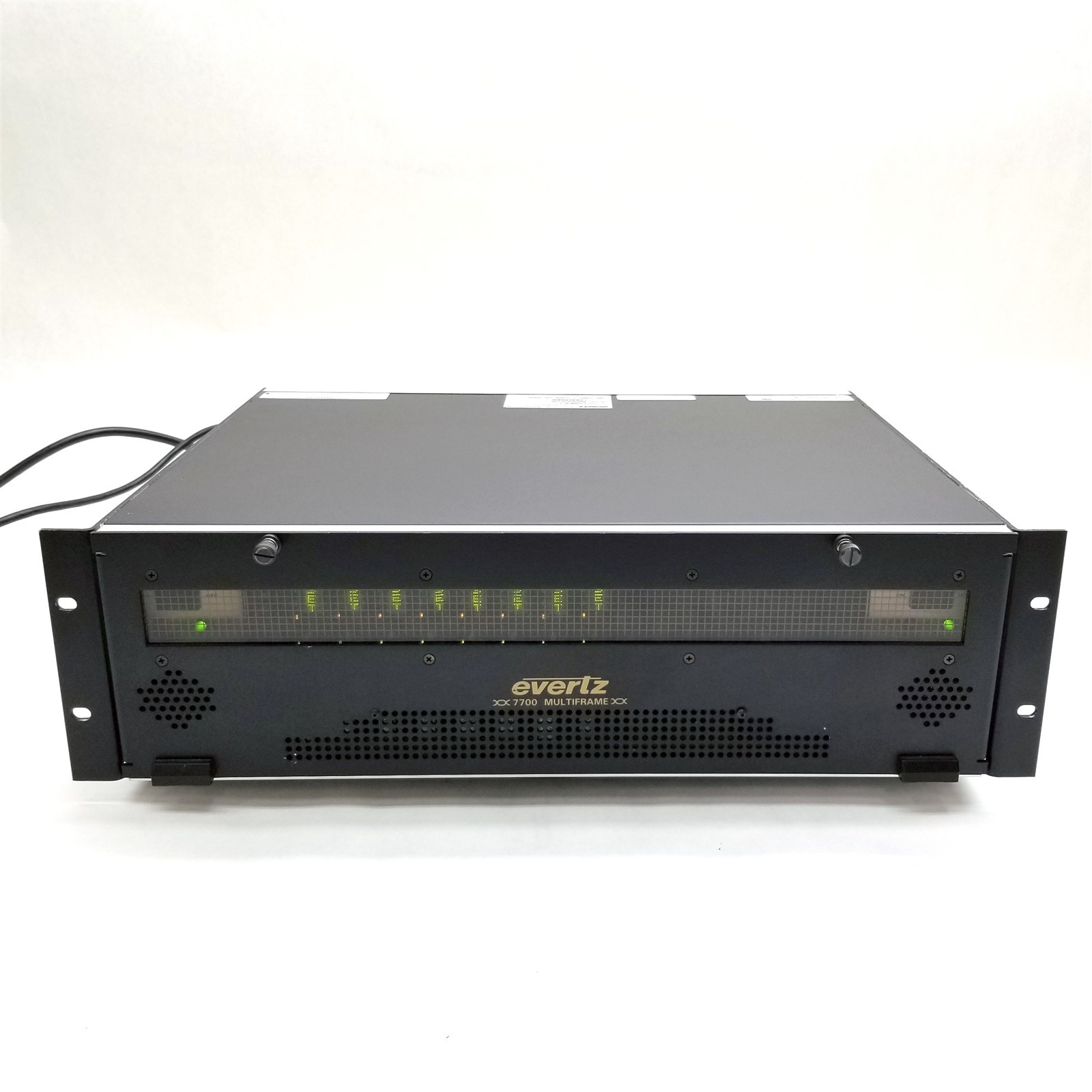 Evertz Microsystems 7700FR-C Mutliframe Chassis Frame w/1*7700FC/8*7707LTA