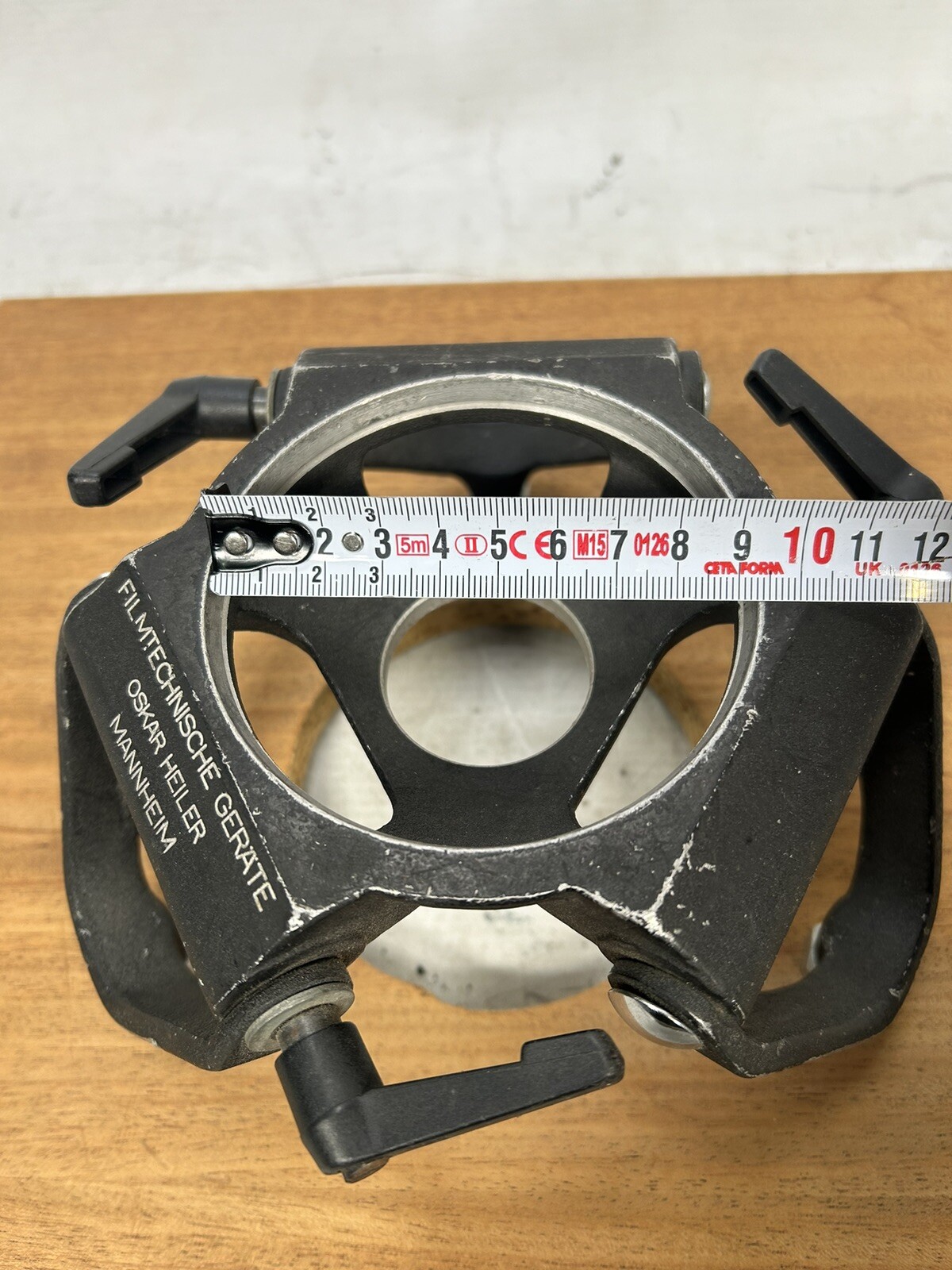 Oskar Heiler Hi Hat 100mm on Wooden Base