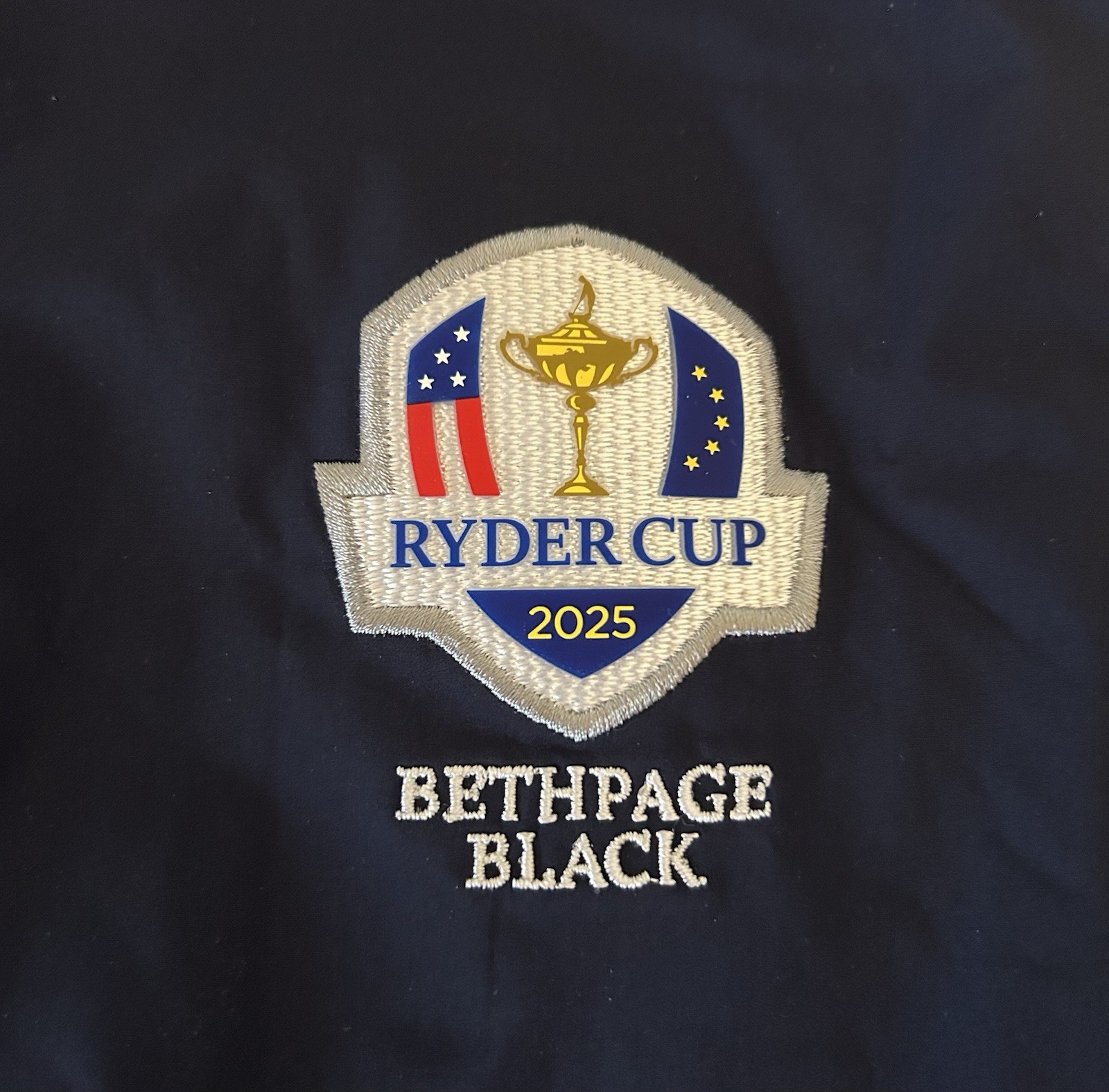 Ryder Cup 2025 Bethpage Black Zero Restriction Adult Medium Jacket