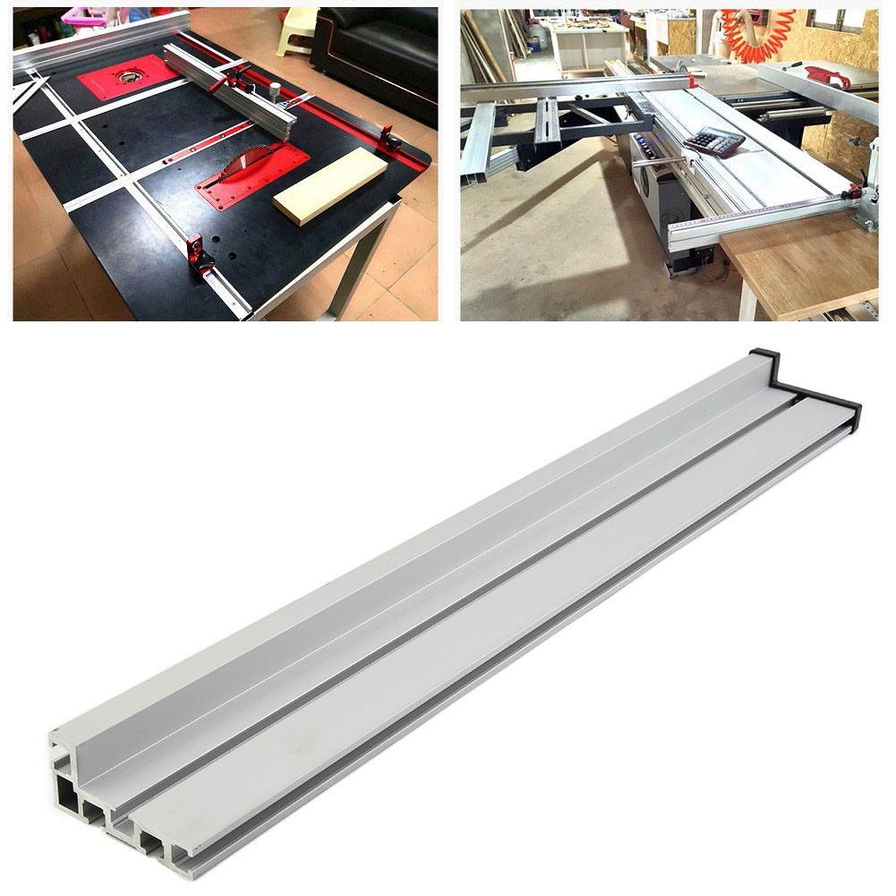 Woodworking Accessory Aluminium 75 Type Miter Track TSlot Ttrack Backer