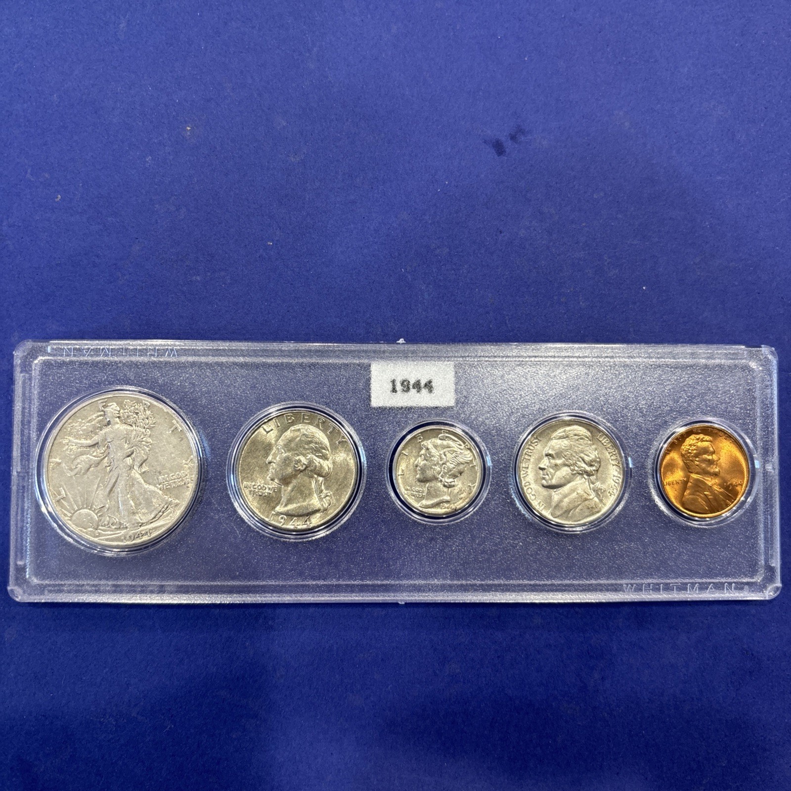 1944 Silver Coin Set Great Gift Mint Unique Present, Nice Investment Good Price