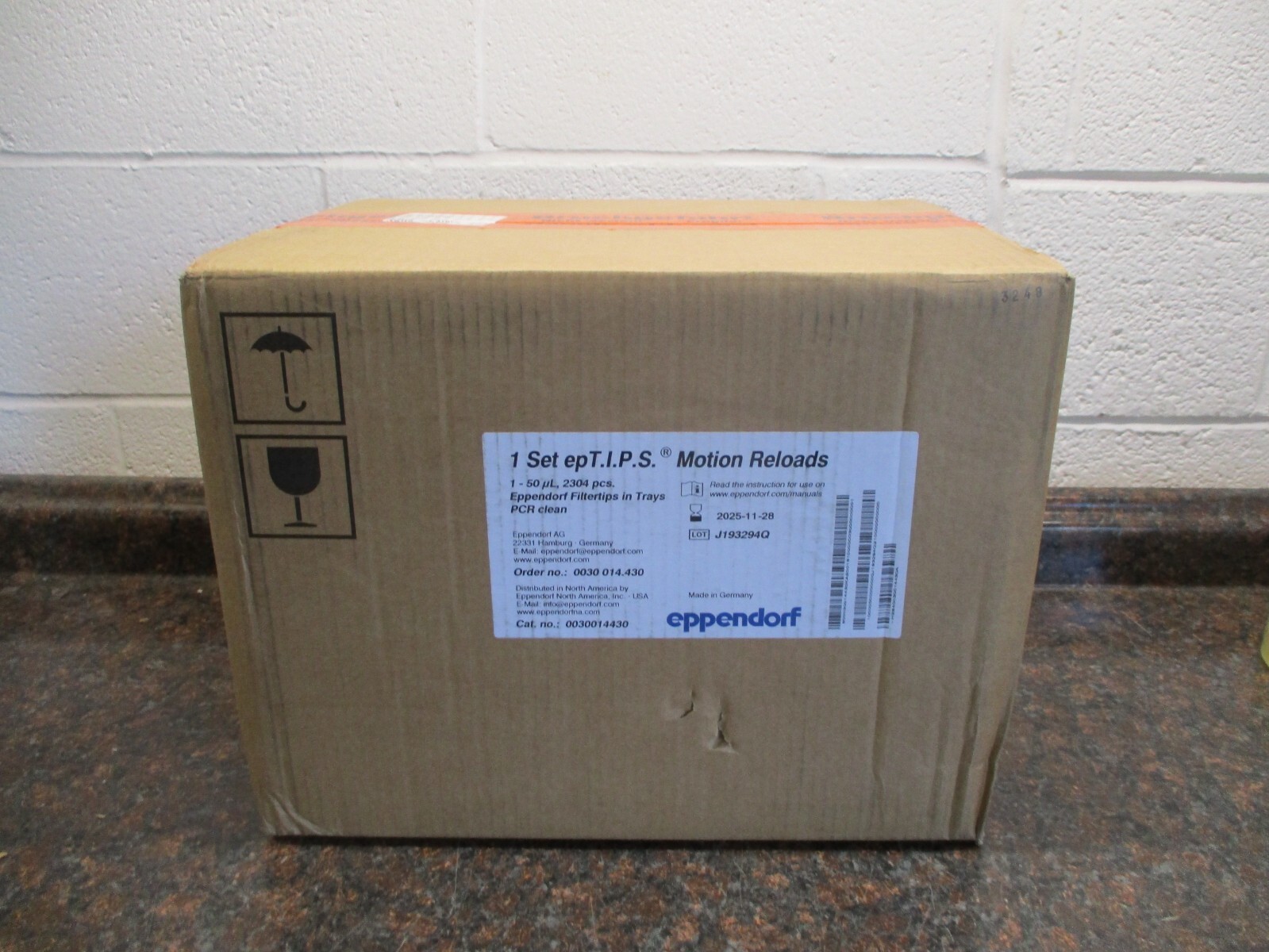 NEW Pipette tips Eppendorf ep T.I.P.S. Motion Reloads 1-50ul 2304 pc