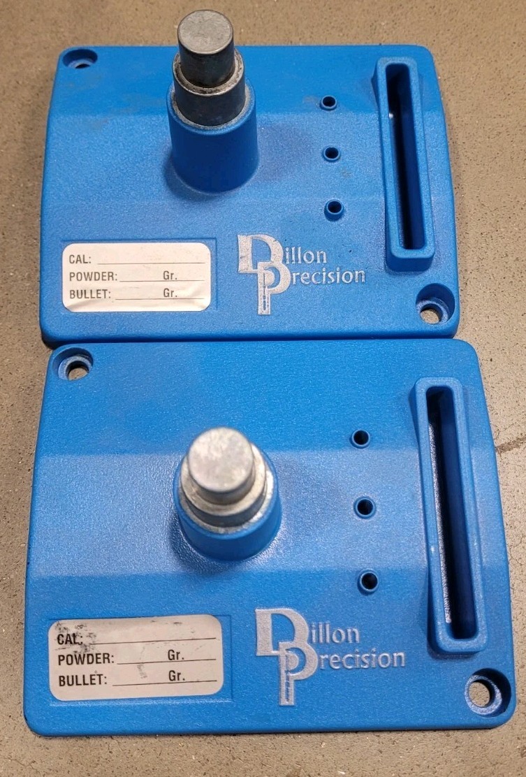 Dillon Precision Tool Head Stand for progressive press tool heads.