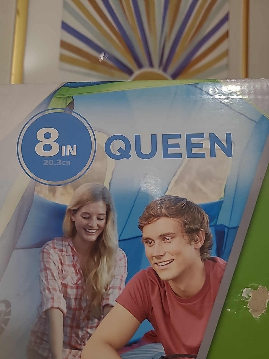 Coleman - Quickbed Aired 8 In - Size Queen