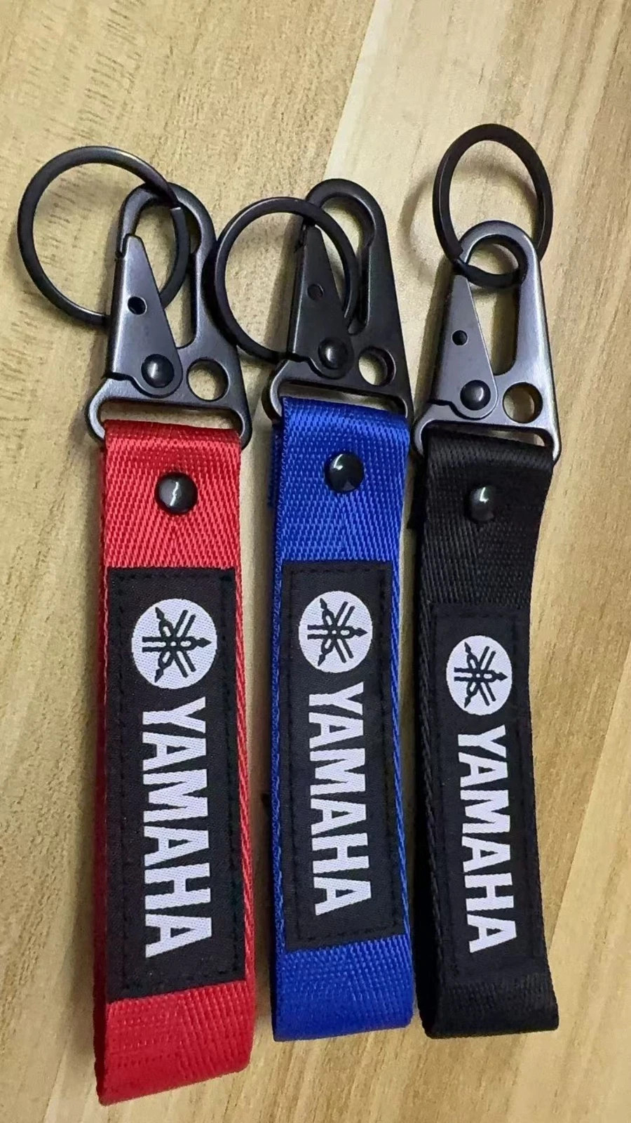 Motorcycle Embroidered Keyring Keychain For YAMAHA YZF R1 R3 R6 R7 MT 09 03 07