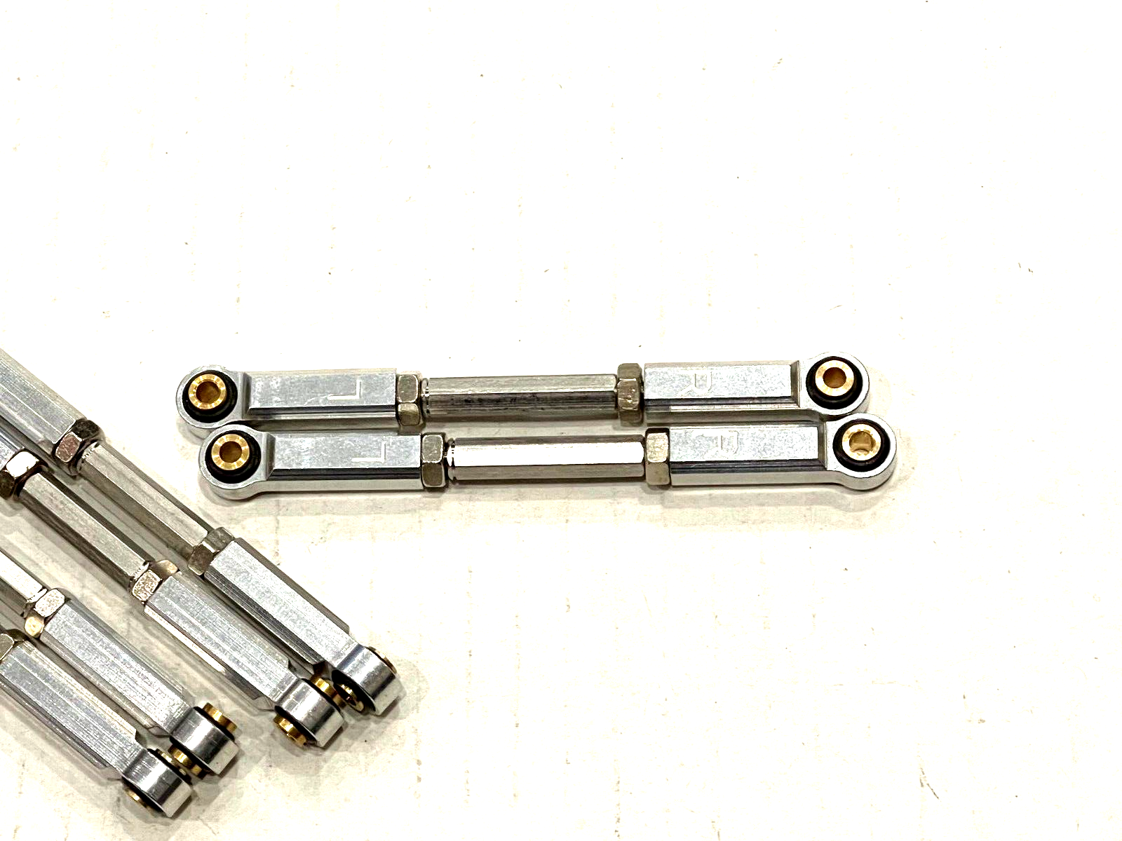 6pcs Aluminum Steering & Suspension Link Set for Losi 8ight Buggy 3.0/4.0