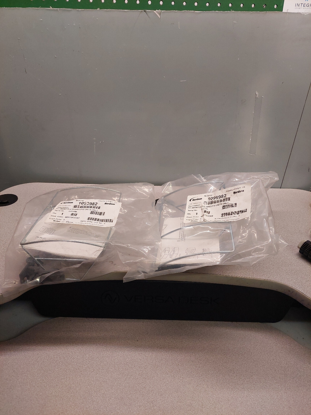 new nordson manifold gaurd kit 6 hose p10 heat gun hot melt.(lot of 2).