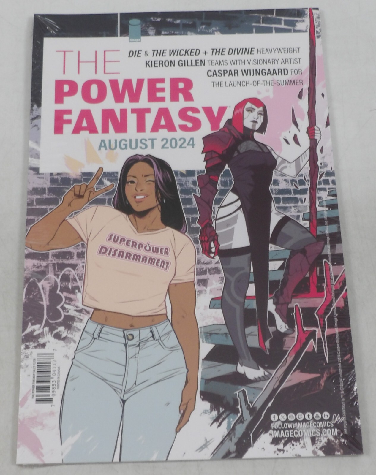 Power Fantasy #1 6.5" x 10" Promo Sales Flyer Pack - SEALED NEW poster print