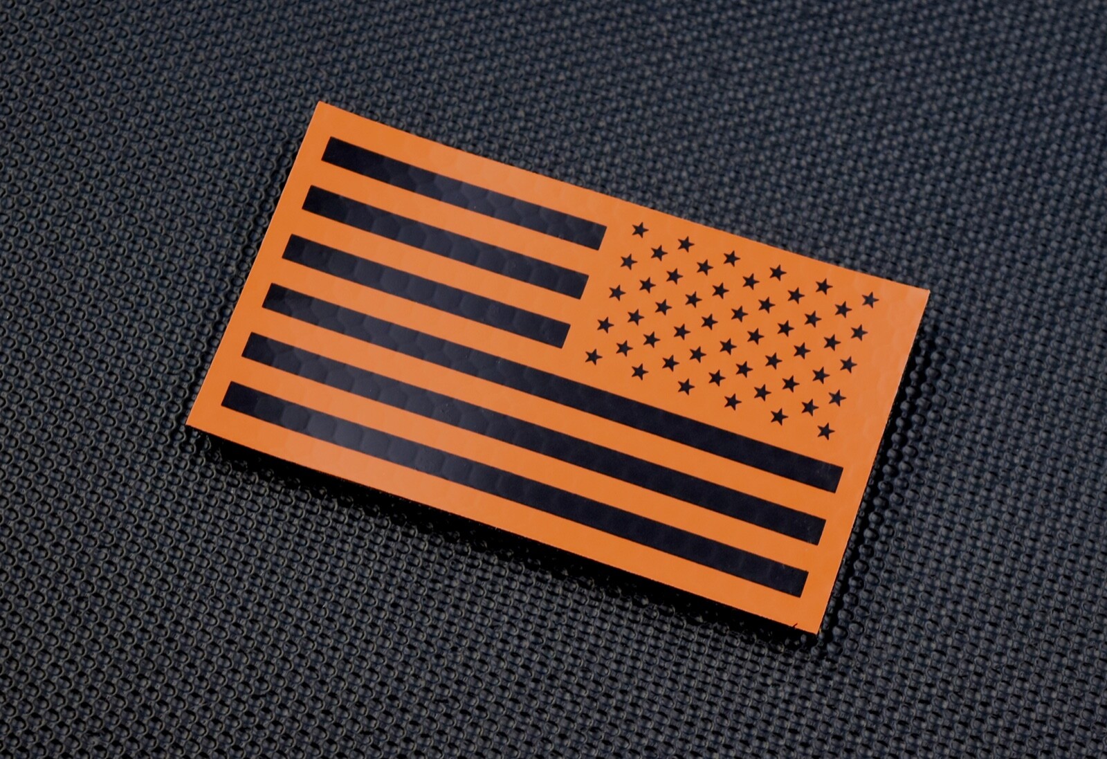 SAR Infrared US Flag Patch Set Orange & Black Search & Rescue