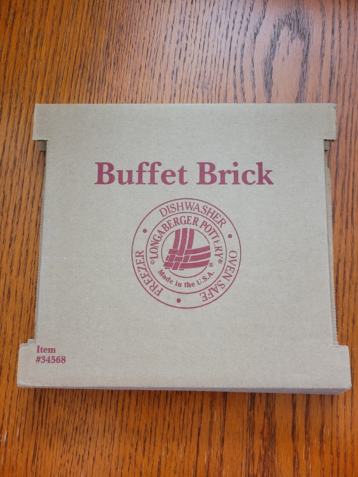 NEW Longaberger Buffet Brick