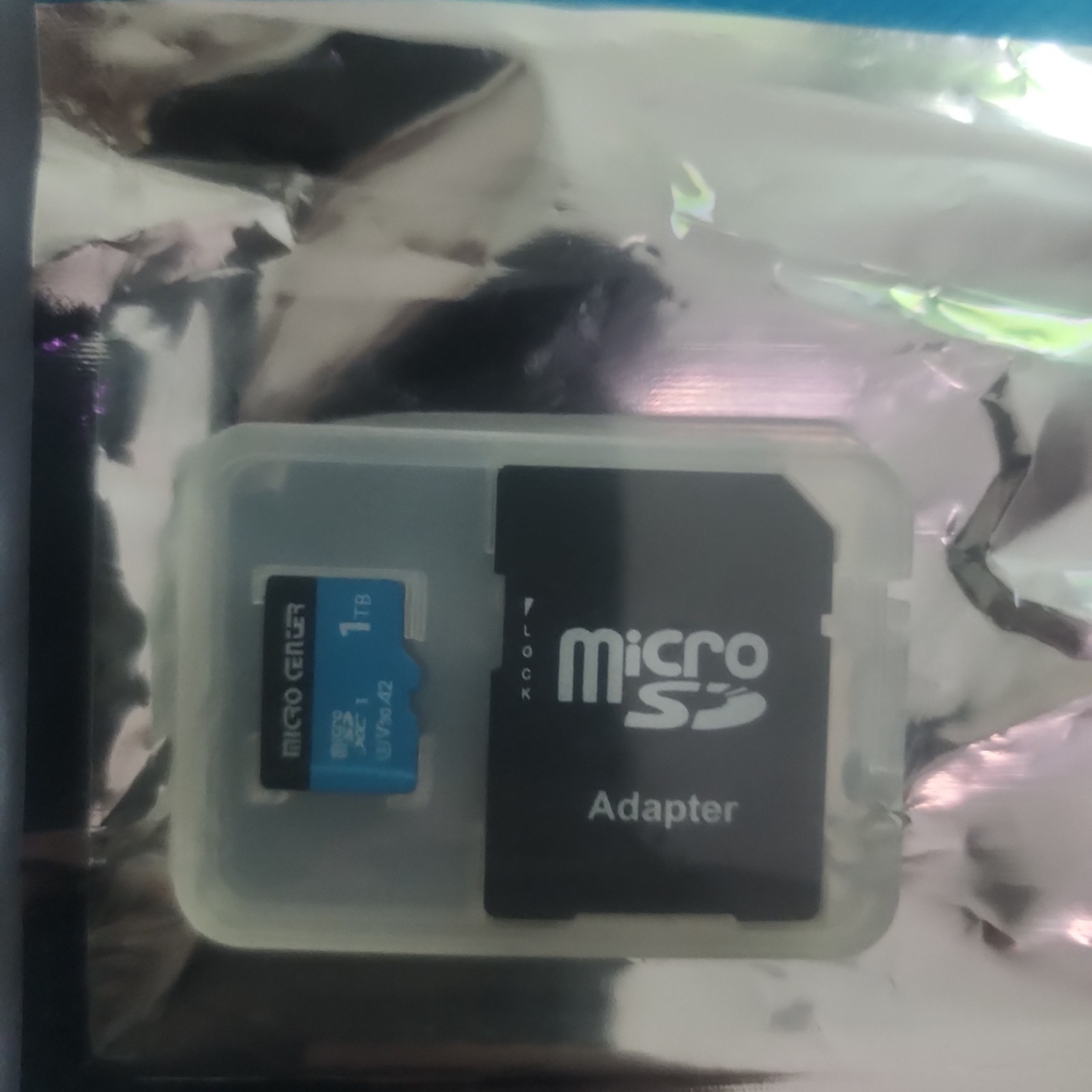 Micro Center Performance 1TV Microsdxc Memory Card Class 10 Ush-l U3 V30 A2...