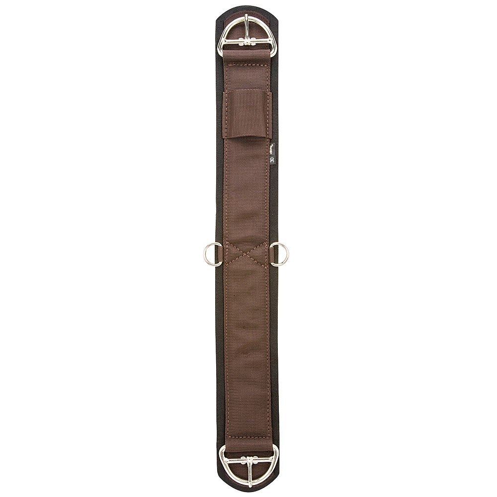 58WL 36 Inch Brown Weaver Leather Horse Tack Felt Lined Deluxe Super Cinch Girth