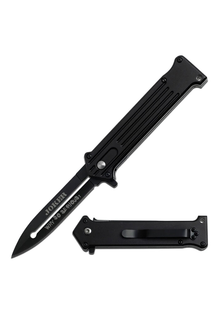 Tac Force Tactical Assisted Folding Pocket Knife W/ Blood Groove WHY SO SERIOUS
