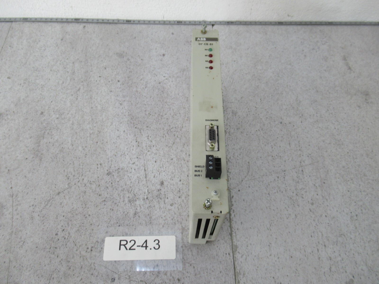 ABB 07CS61 Processor Module ABB GJR5240300R0202 Control ABB Procontic T200