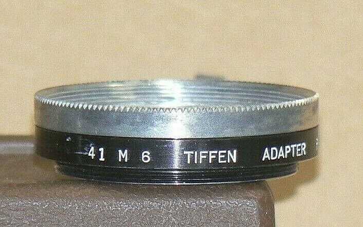 Tiffen Series 6 41 M 6 Screw-In Adapter with Retaining Ring