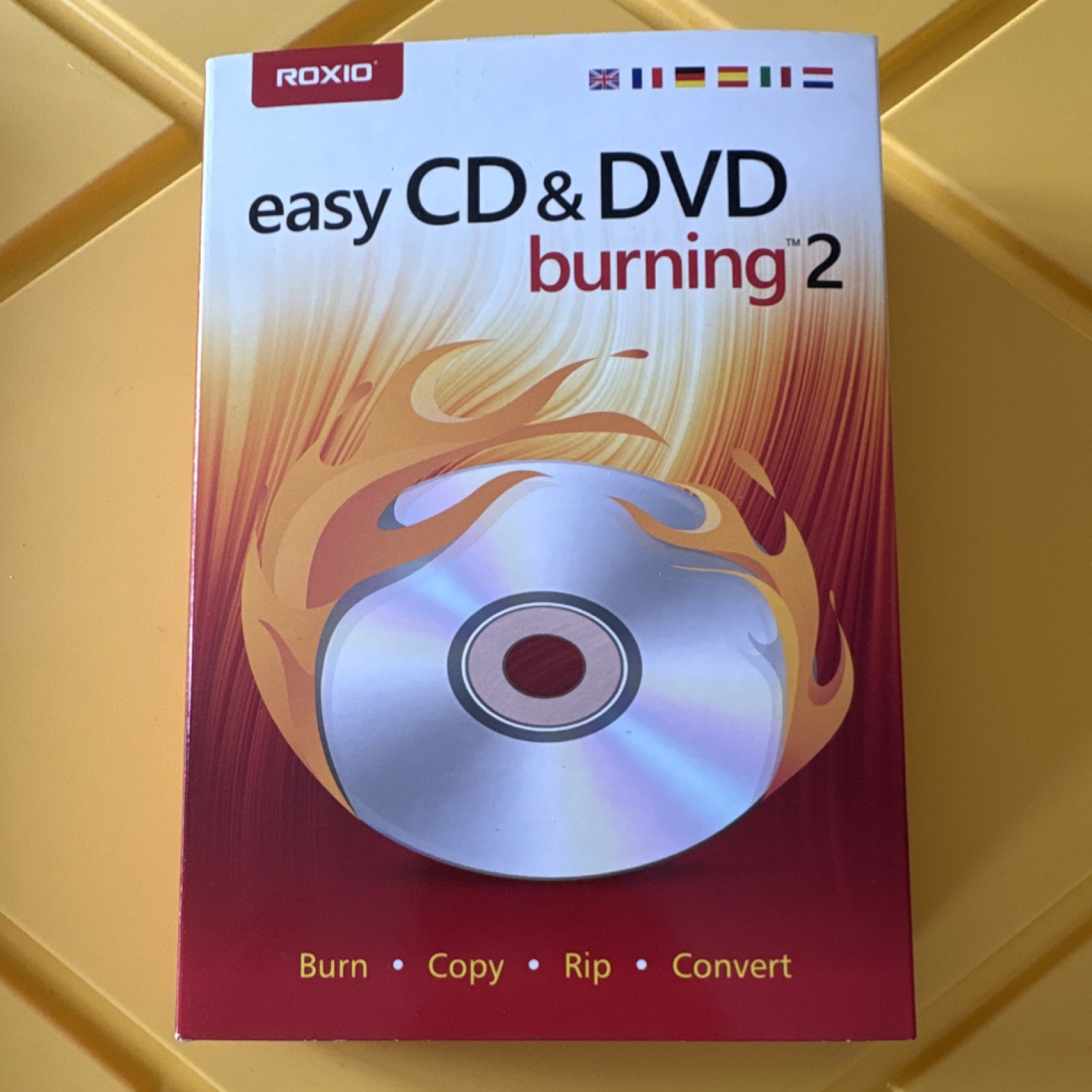 Roxio Easy CD & DVD Burning 2 Audio/Video Authoring Windows Digital Download