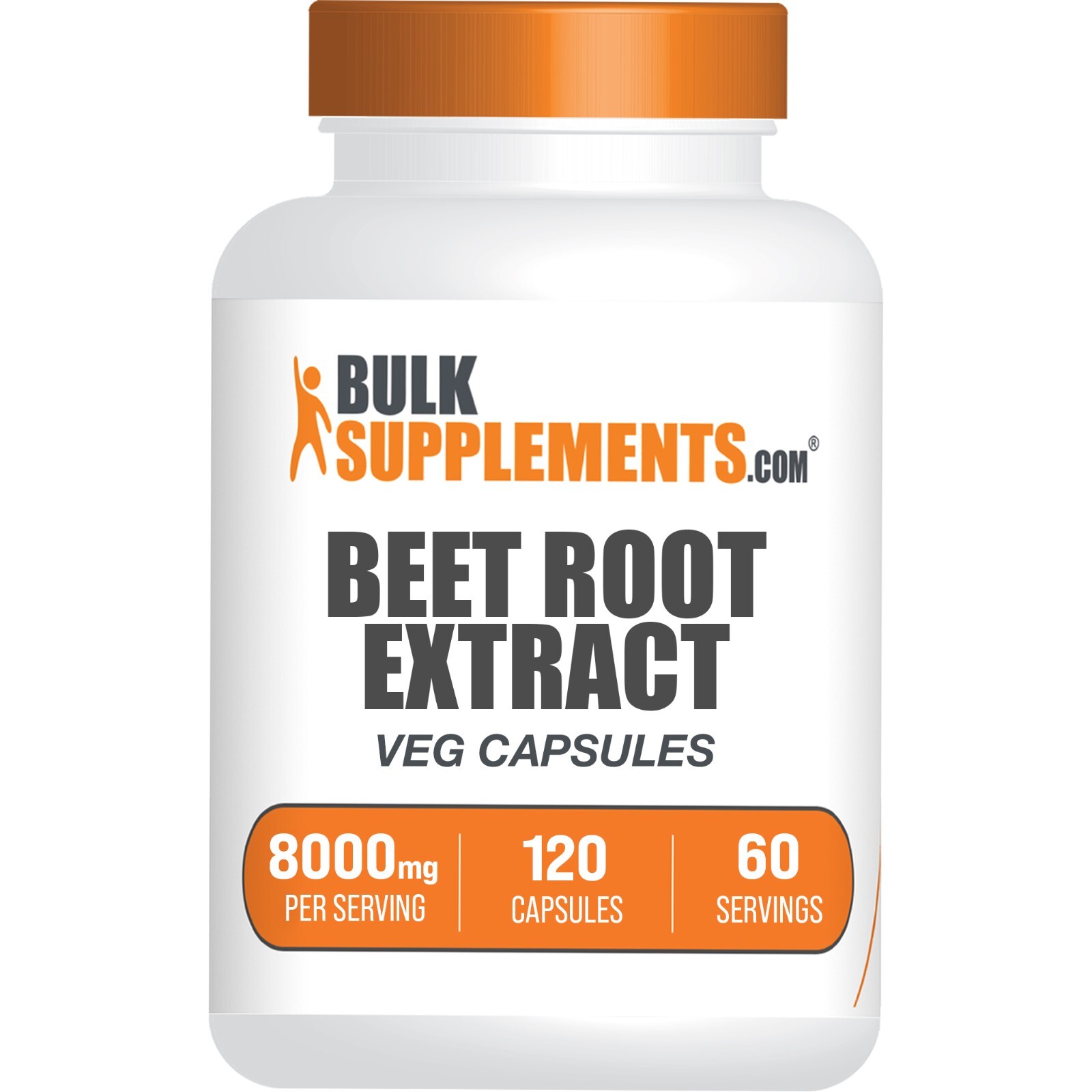 BulkSupplements Beet Root Extract Capsules - 8000mg per Serving - 120 Capsules