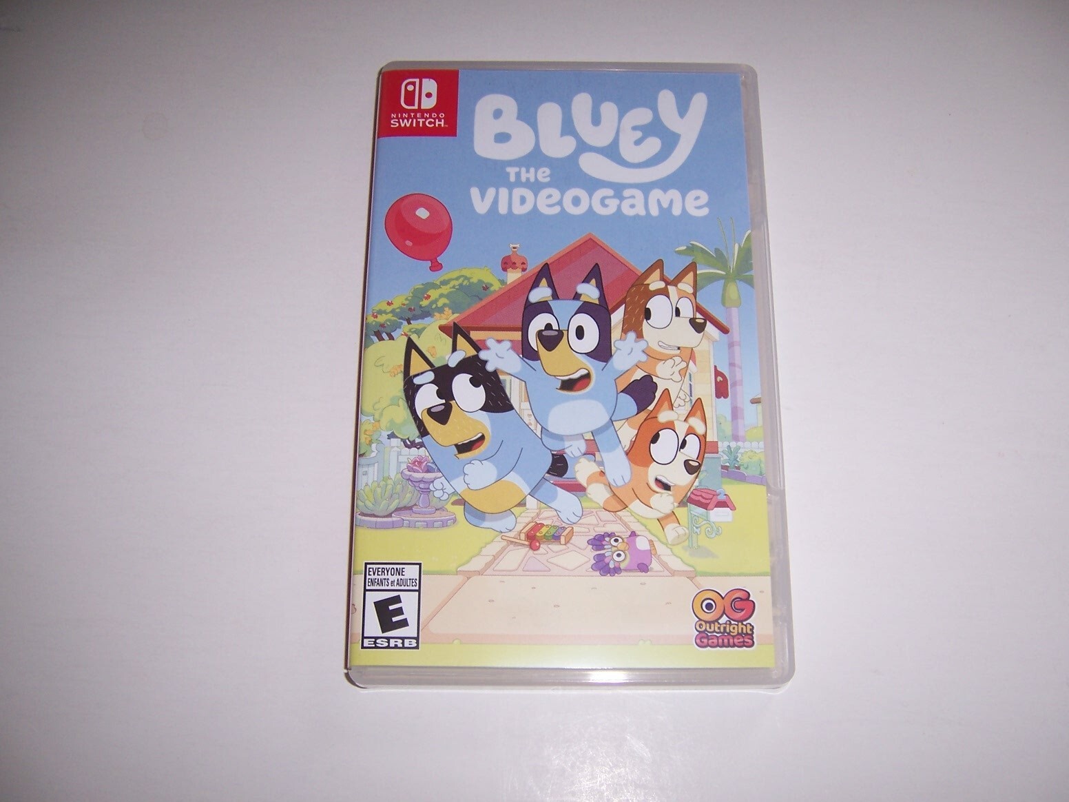 Authentic Box Case ONLY Replacement Nintendo Switch for Bluey The Video Game
