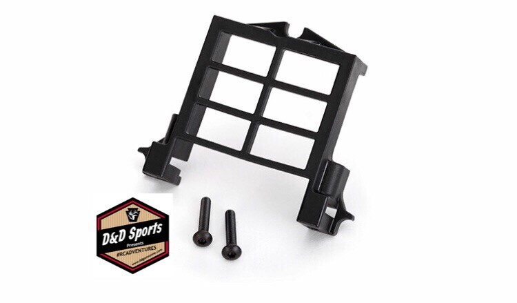 Traxxas 7749 - Servo Adapter, Standard, Black Plastic X-Maxx And MAXX