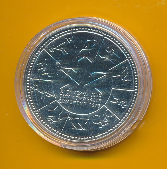 CANADA - 1977 SILVER DOLLAR - PROOFLIKE GEM -