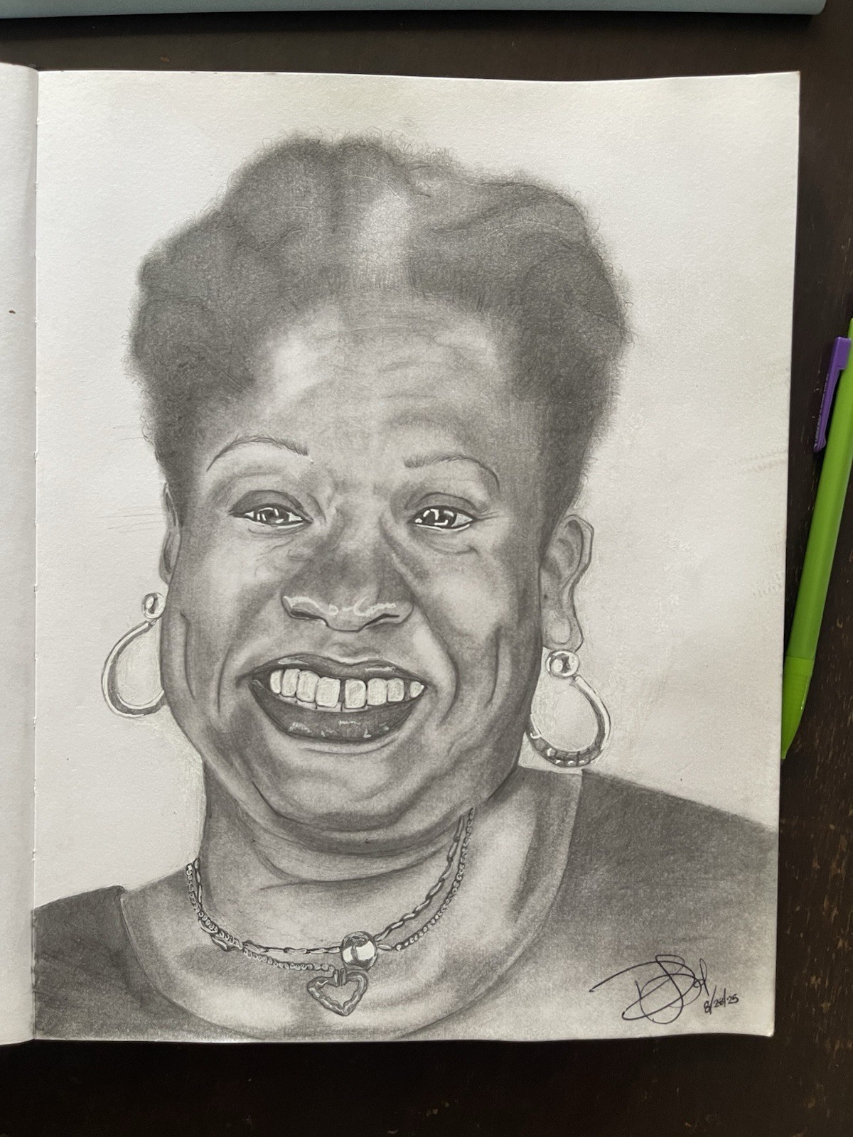 Custom Portrait Drawing from Photo | Realistic Hand-Drawn Pencil Artwork