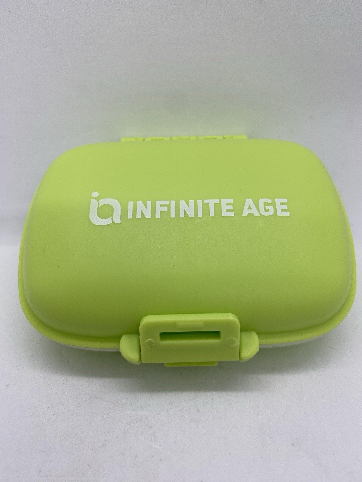 Infinite Age Weekly Pill Organizer Travel Case 8 Compartment Portable Box