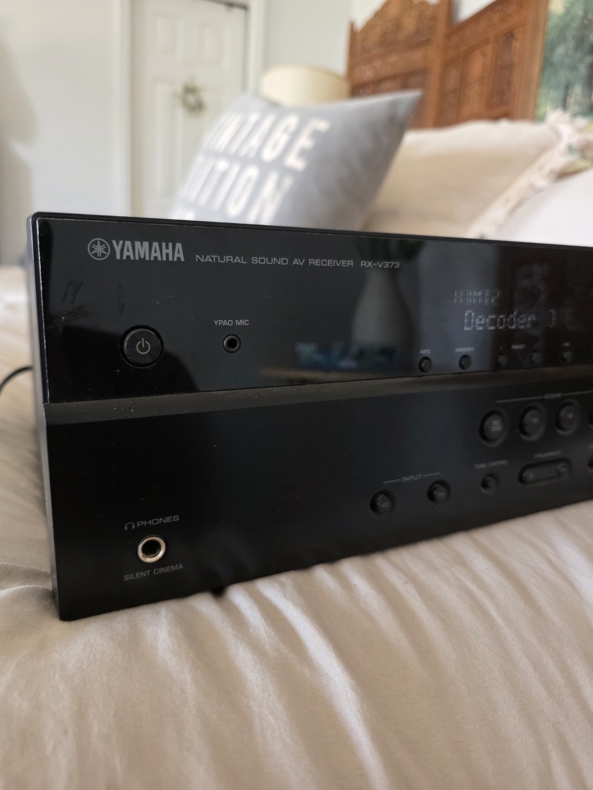 Yamaha Natural Sound AV Receiver RX-V373