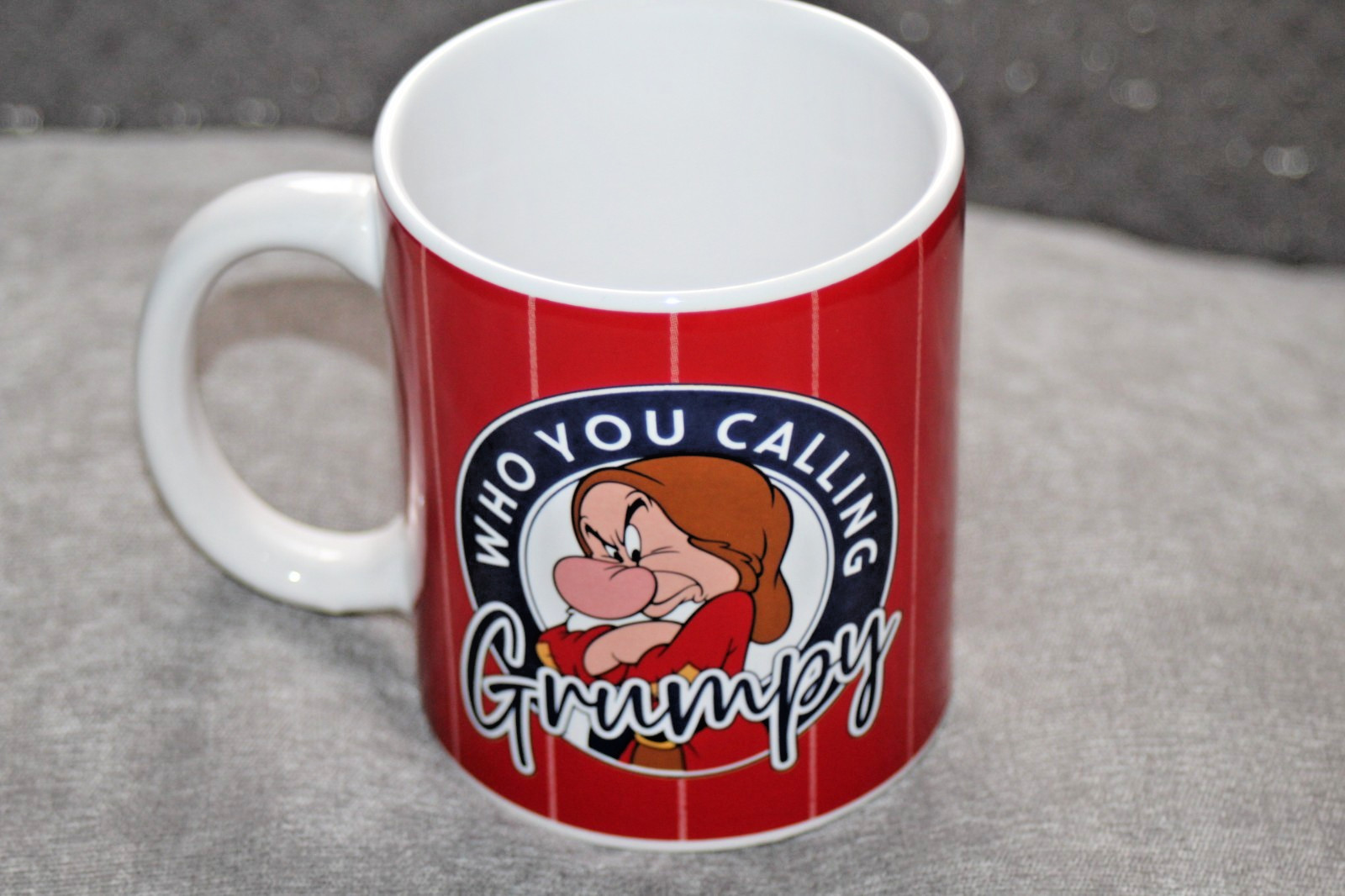DISNEY WHO YOU CALLING  GRUMPY  CERAMIC COFFEE OR TEA MUG BY PALADONE