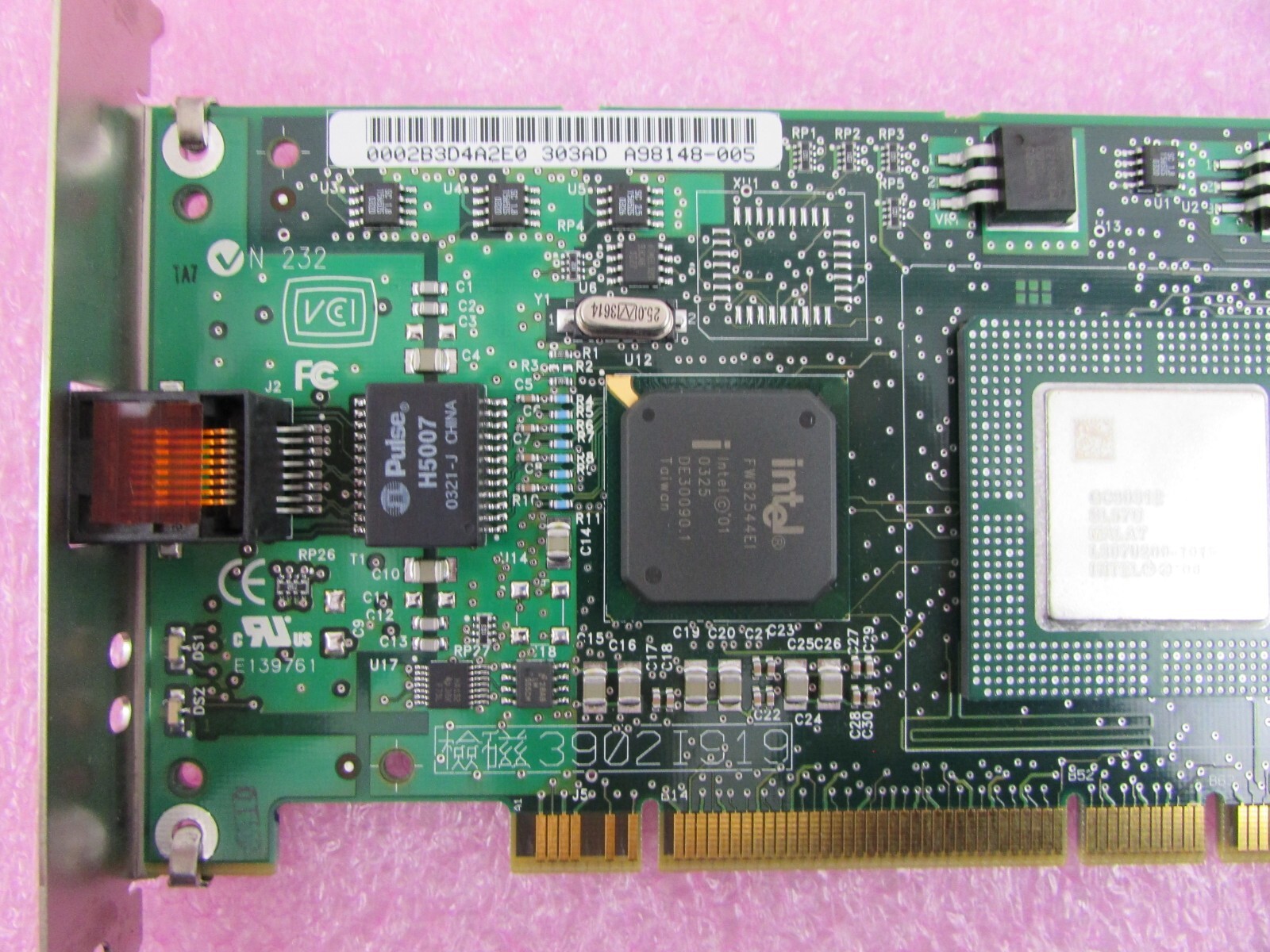 Intel Pro/1000T IP ISCSI 1 Port Ethernet-based Network Storage Adapter