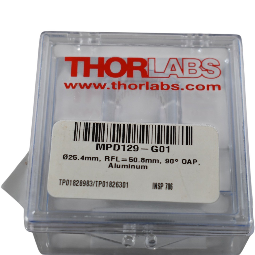 NEW Thorlabs MPD129-G01 90 Degree Off Axis Parabolic Mirror Protected Aluminum