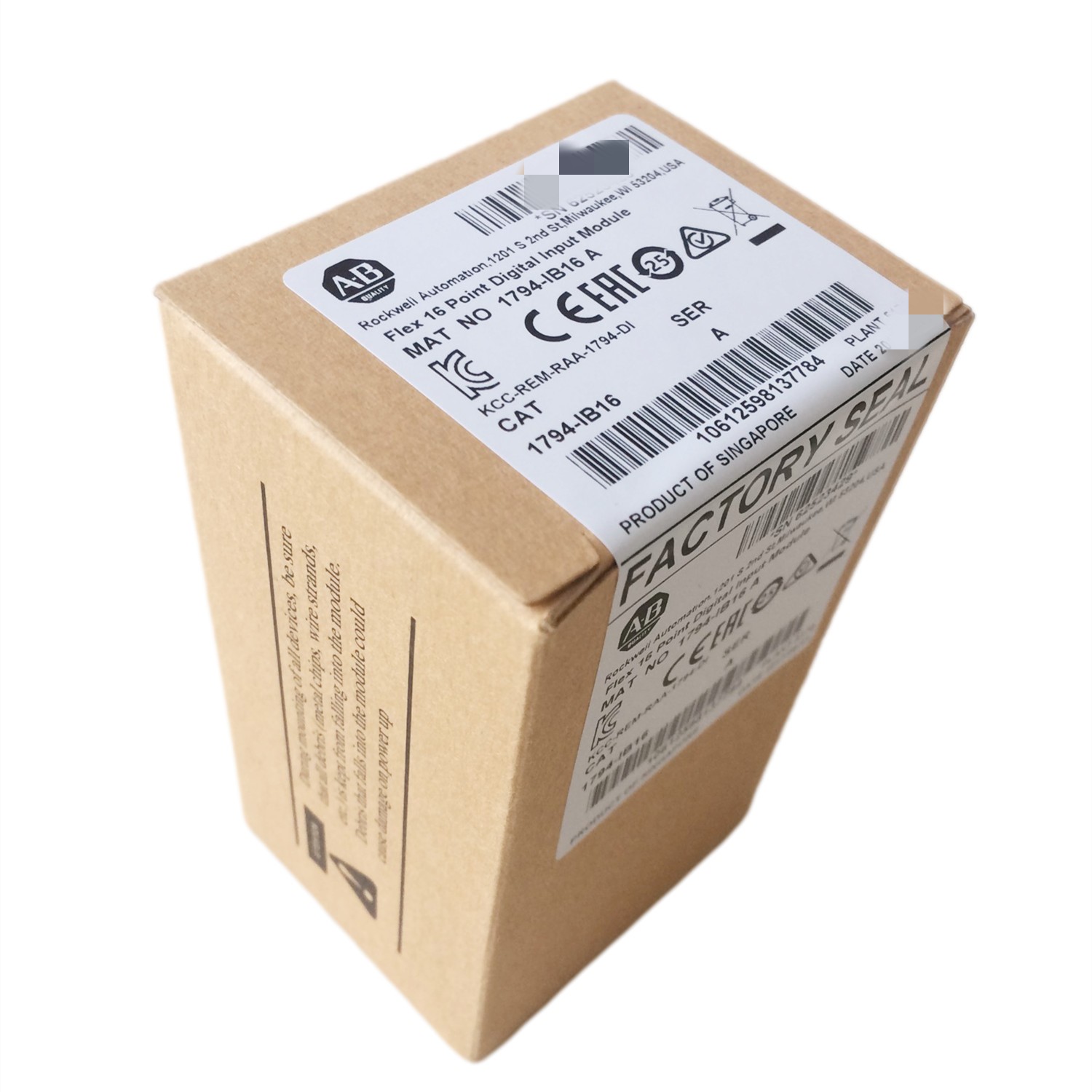 New Sealed Allen Bradley 1794-IB16 SER A Flex I/O Input Module 1794-IB16